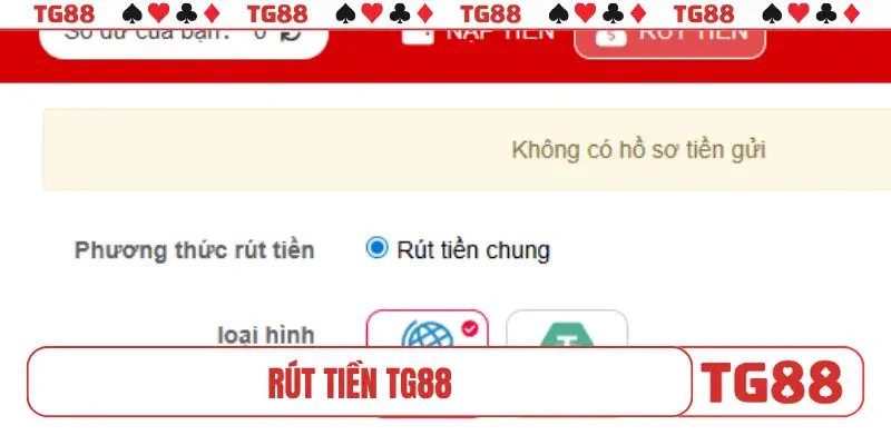 rút tiền TG88